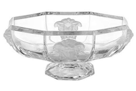 candeliere cristallo versace|Versace Crystal Bowls .